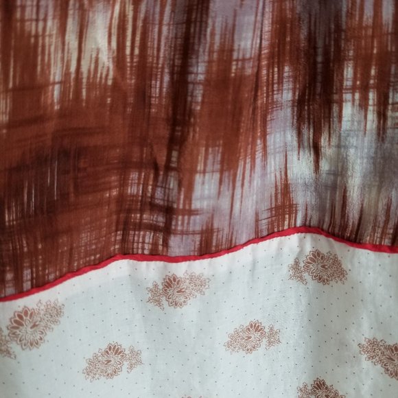 Elizabeth and James Boho Silk A-line Skirt - Picture 8 of 8